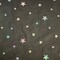 1 Yard Star Sequin Nylon Spandex Power Mesh Fabric Galaxy-Inspired Stretch 60” Width